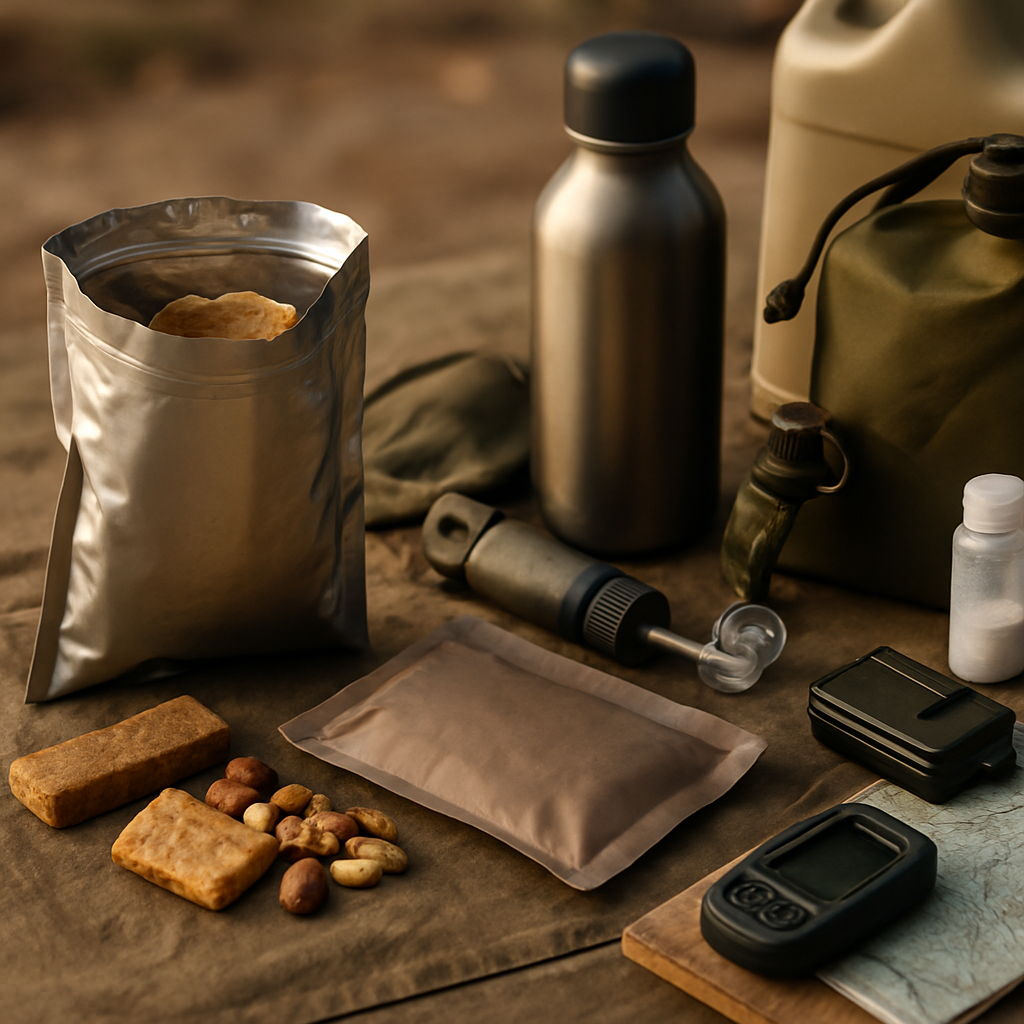 Notfallnahrung und Wasser: Ausr&uuml;stungstipps von USS Jefferson City